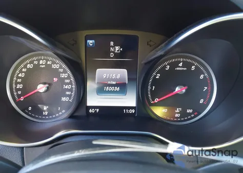 2015 Mercedes-Benz C 300 Sport 4Matic из США, поврежденный, VIN 55SWF4KB7FU025811